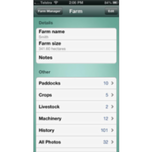 Farm Manager App for iOS icon