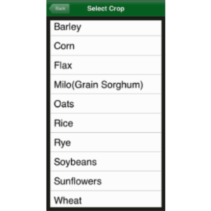 Dry Grain Calculator App for iOS