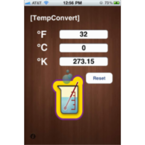 TempConvert Universal App for iOS icon