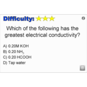 Chemistry Flashcard(s) App for iOS