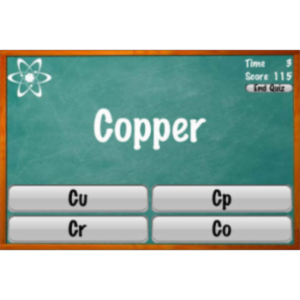 Chemistry Genius Periodic Table Flash Cards App for iOS icon