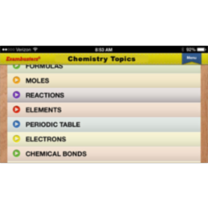 CLEP Chemistry Prep Flashcards Exambusters App for iOS icon