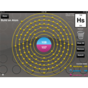 Building Atoms, Ions, and Isotopes HD Lite App for iPad icon