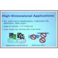 Exploiting feature covariance in high-dimensional online learning