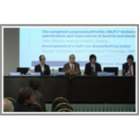 Debate about pavement management icon