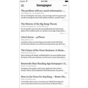 Instapaper App for iOS icon