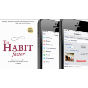 The Habit Factor® Pro: Habits 2 Goals: Goal Tracking, Daily Motivation & Goals, New Years Resolutions, ADD & ADHD Focus Tool App for iOS icon